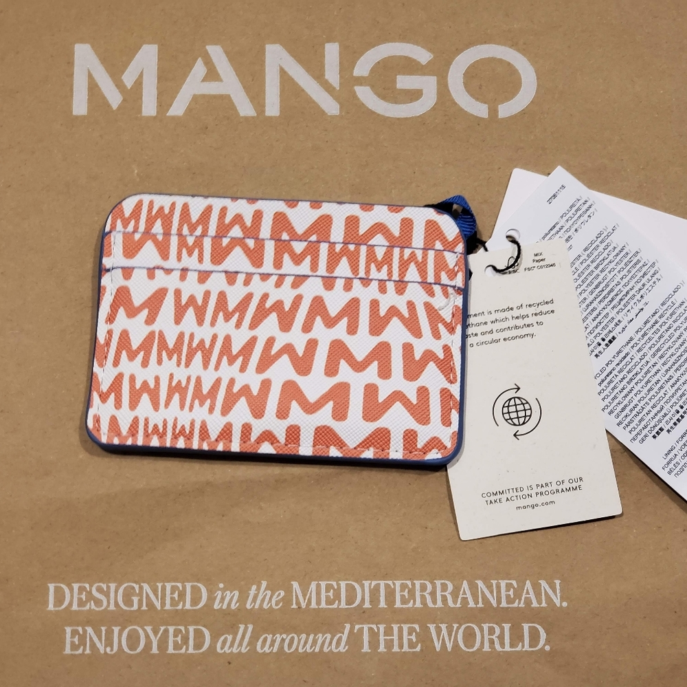 MANGO Printed card holder
